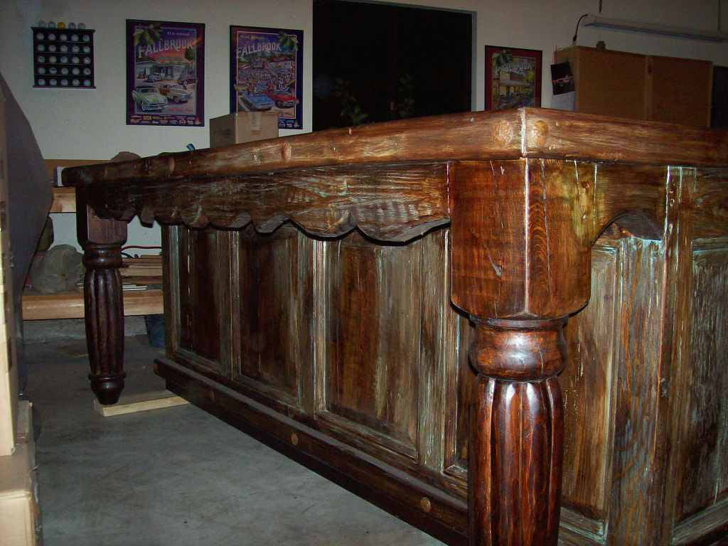 Custom Wood Kitchen Island