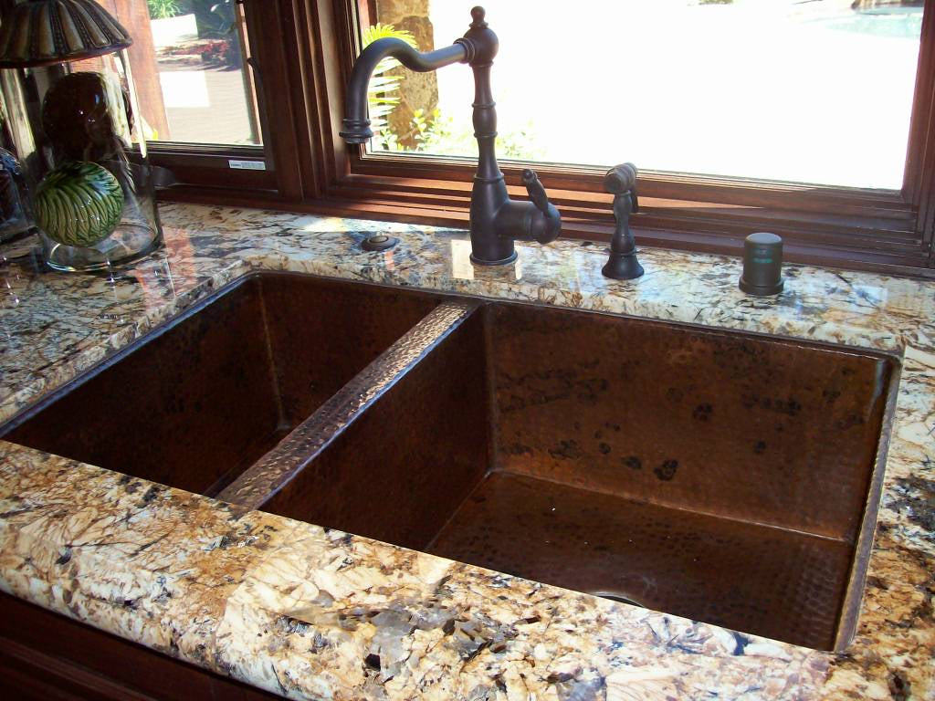 Hand Hammered Copper Sink