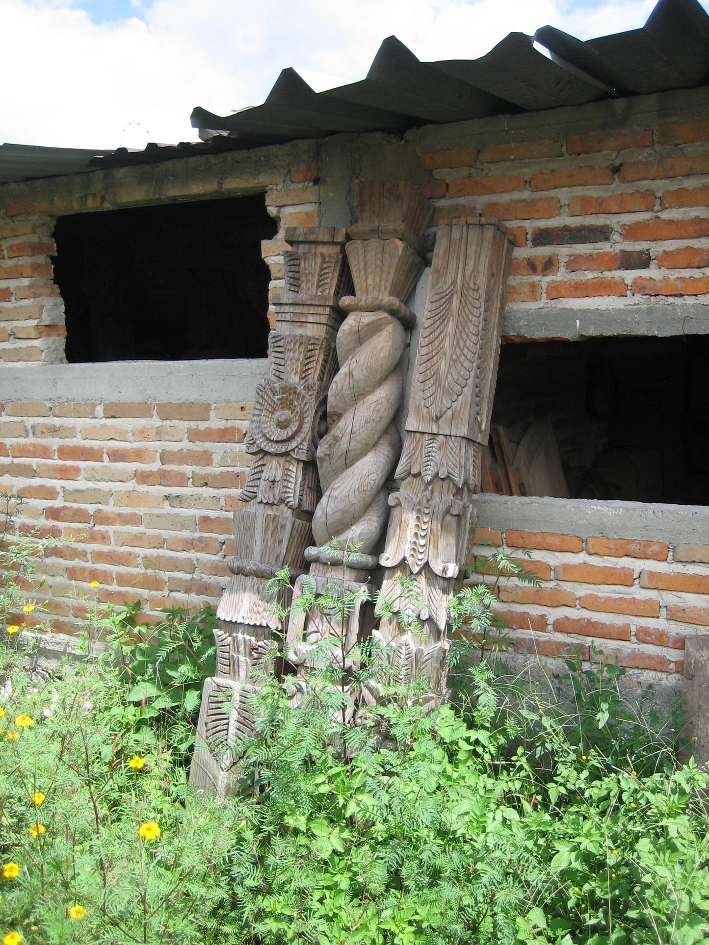 Antique Wood Columns (Sold Out)