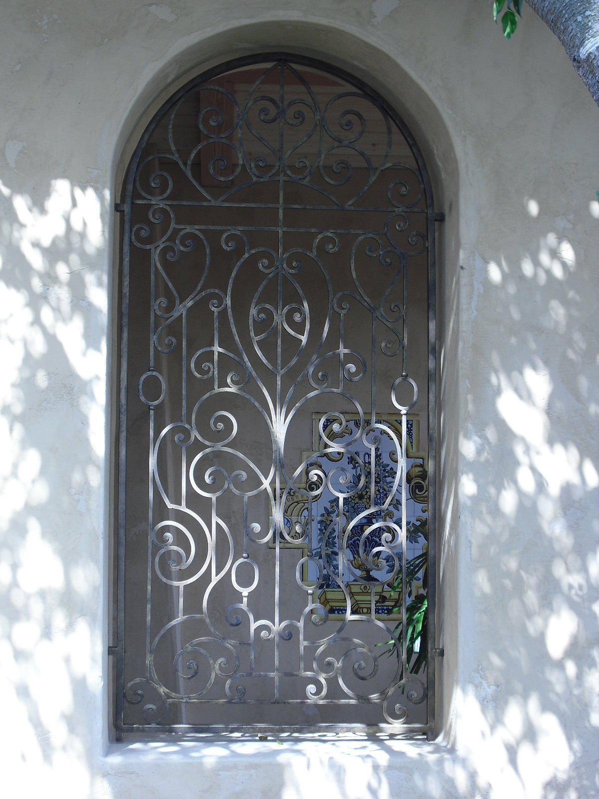 Iron Scroll Window Grate - Custom Order Only