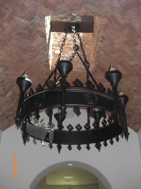 Iron Templar Chandelier