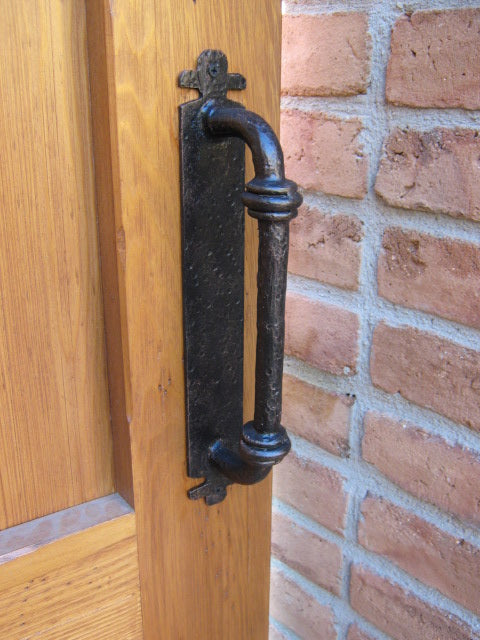 Iron Door Handle - Custom Order Only Shown