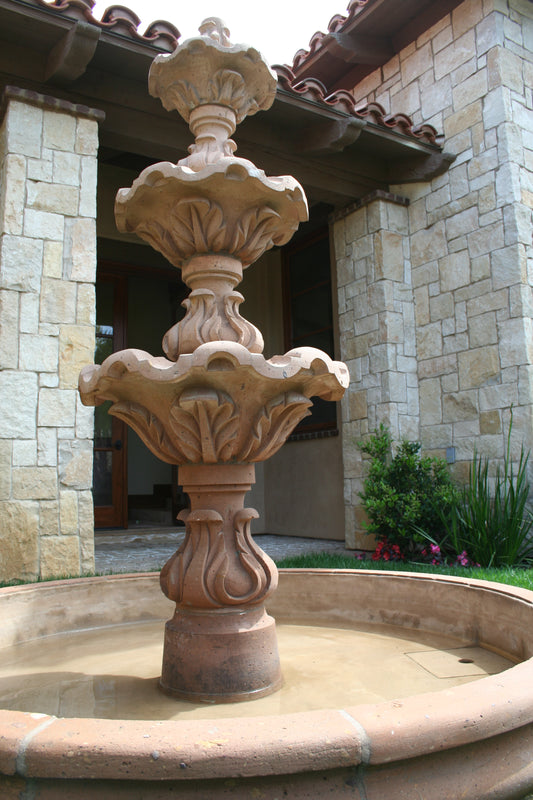 Cantera Stone Fountain