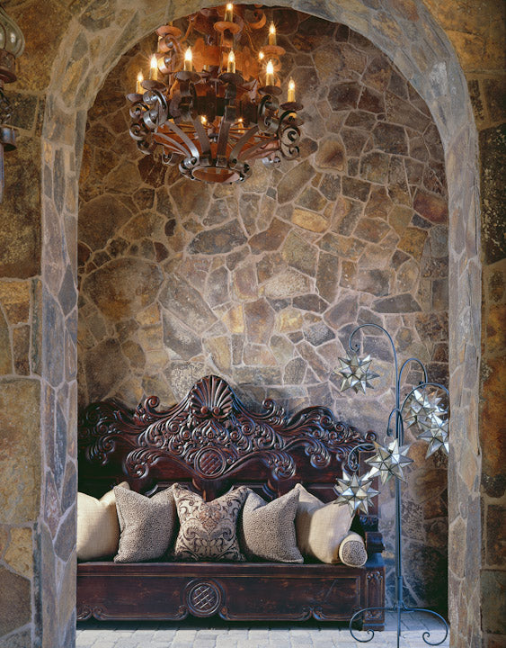 2 Tier Castillo Iron Chandelier