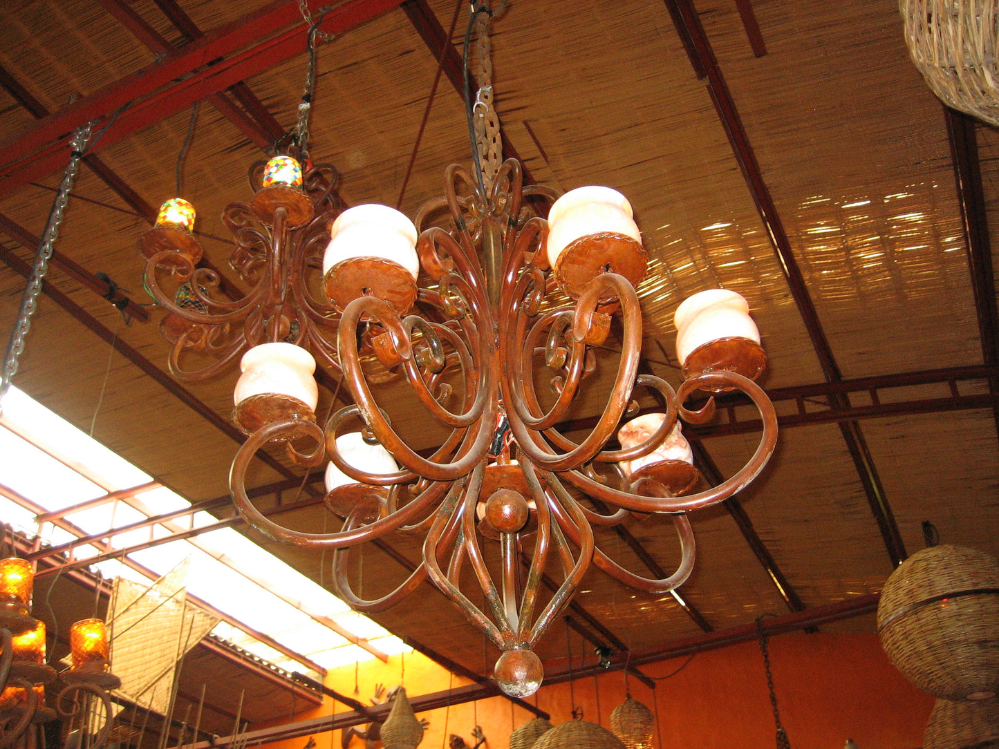 Sayula Iron Chandelier